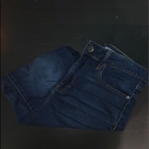 Dark wash Aeropostale high waisted jegging